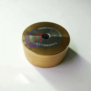 130003173 200543799 543.799 100449329 Draadaandrijving Roller gecoat met groove Upper OD50 x ID8 x H24mm